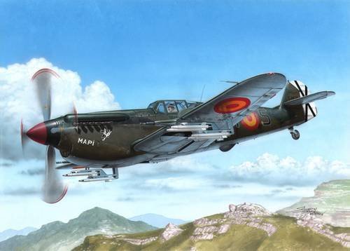 Special Hobby 72308 HA-1112 M-1L Buchon Ejercito del Aire 1/72