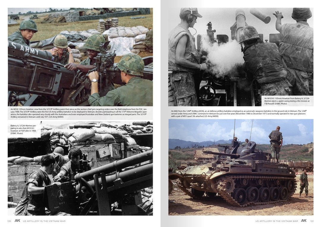 AK Interactive AK130007 AMERICAN ARTILLERY IN VIETNAM EN – imagen 11