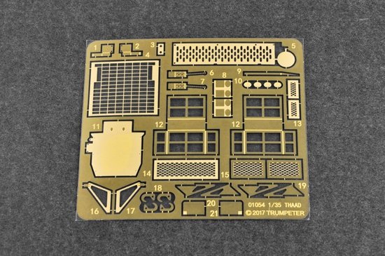 Trumpeter 01054 Terminal High Altitude Area Defence THAAD 1/35 – immagine 5
