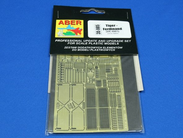 Aber 35005 Tiger Ferdinand (P) VK 4501 (ITA) 1/35 – immagine 3