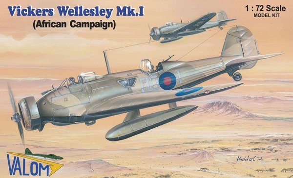 Valom 72090 Vickers Wellesley Mk.I (campagne africaine) 1/72