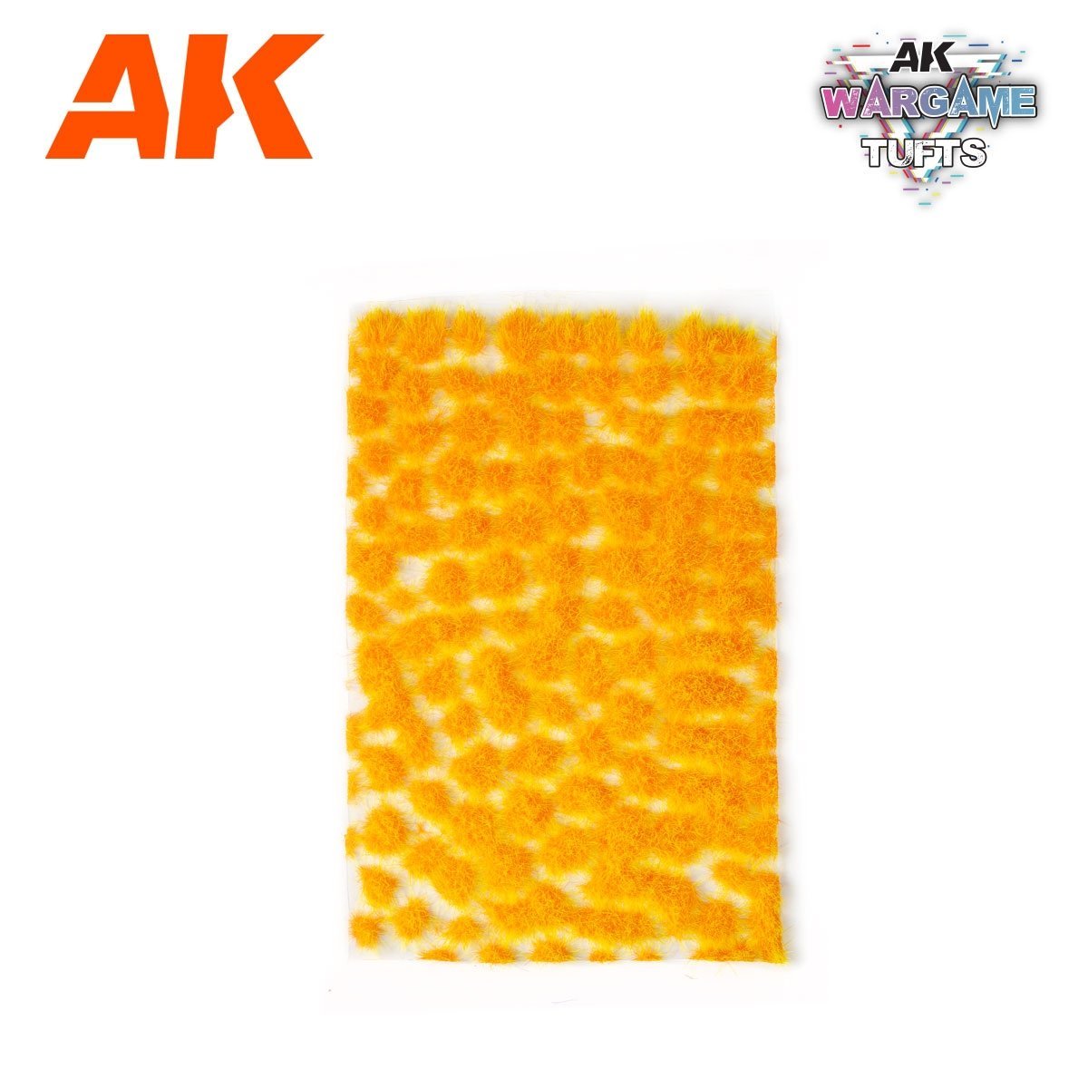 AK Interactive AK8241 ORANGE &amp;amp; YELLOW WARGAME TUFTS – imagen 3