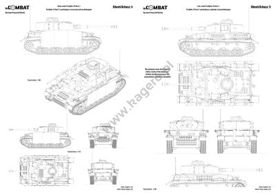 Kagero 8805 Niemiecki Czołg Średni Panzerkampfwagen IV Ausf. G/H/J PL – imagen 5
