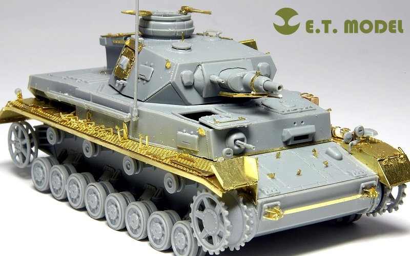 E.T. Model E72-007 WWII German Pz.Kpfw.IV Ausf. F1 For DRAGON 7321 1/72 – immagine 2