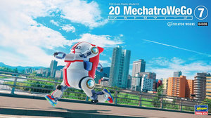 Hasegawa 64806 20 MechatroWeGo No. 7, Sports &amp;quot;JPN&amp;quot; 1/20