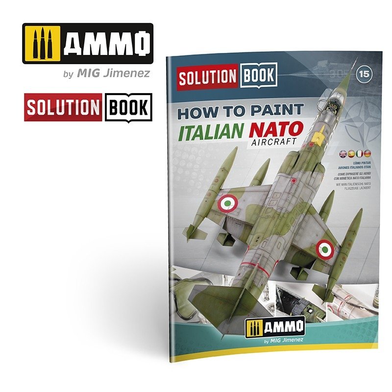 Livre de solutions pour les munitions du MiG 6525. Comment peindre les avions italiens de l&amp;#39;OTAN