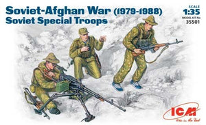 ICM 35501 Soviet Afgan War Special Troops 1/35