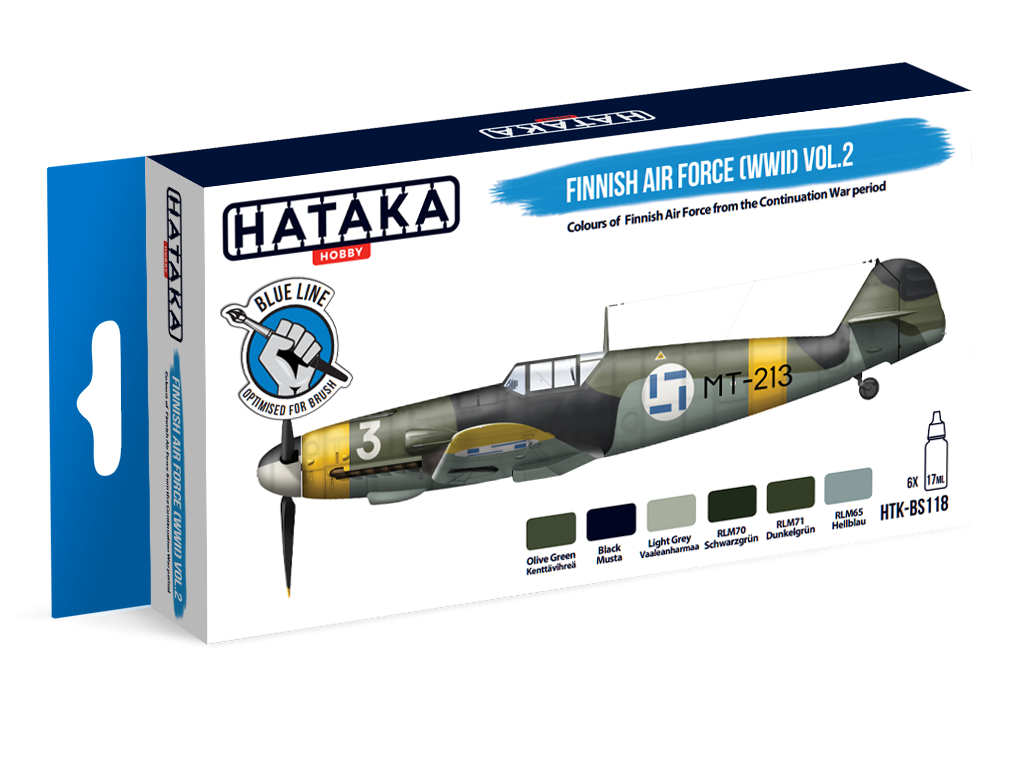 Hataka HTK-BS118 Force aérienne finlandaise (Seconde Guerre mondiale) Vol. 2 (8x17ml) – image 3