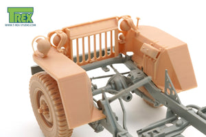 T-Rex Studio TR35053 Willys MB Grille w/Fenders Set for TAKOM 1/35 – imagen 4