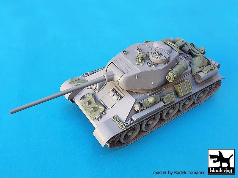 Ensemble d&amp;#39;accessoires Black Dog T35231 T-34/85 au 1/35 – image 4