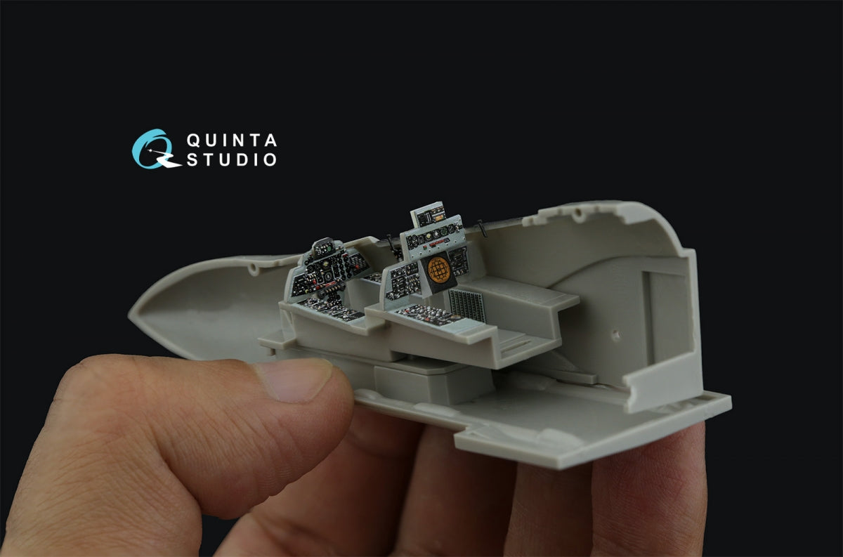 Quinta Studio QD72092 F-4J/S 3D-Printed &amp;amp; coloured Interior on decal paper (Hasegawa) 1/72 – Bild 10