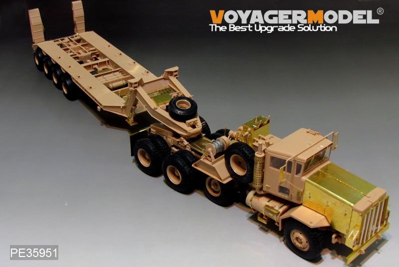 Voyager Model PE35951 Modern US Army M911 C-HET &amp;amp;M747 Heavy Equipment Semi-Trailer For MENG SS-013 1/35 – immagine 7