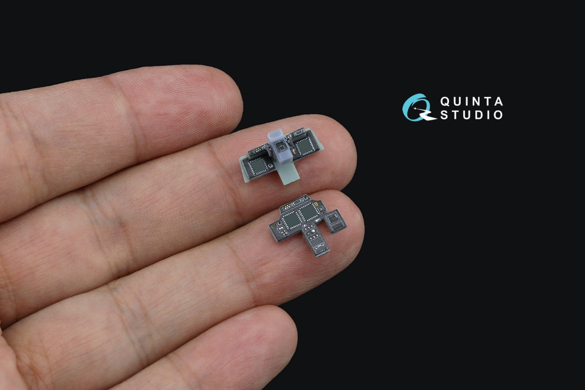 Quinta Studio QD+72152 AH-64D early 3D-Printed coloured Interior on decal paper (Academy)(with 3D-printed resin part) 1/72 – imagen 12