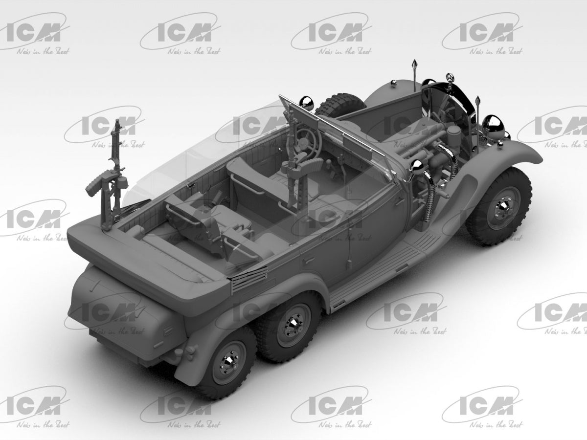 ICM 24024 Type G4 with MG 34 and German Staff Personnel 1/24 – imagen 5