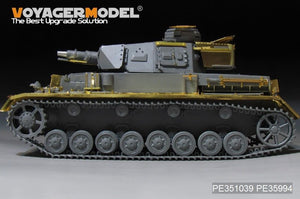 Maquette Voyager PE351039, char allemand Pz.Kpfw.IV Ausf.F1 « Vorpanzer » de base (version A sans munitions incluses) (pour Border BT-003), échelle 1/35 – image 2