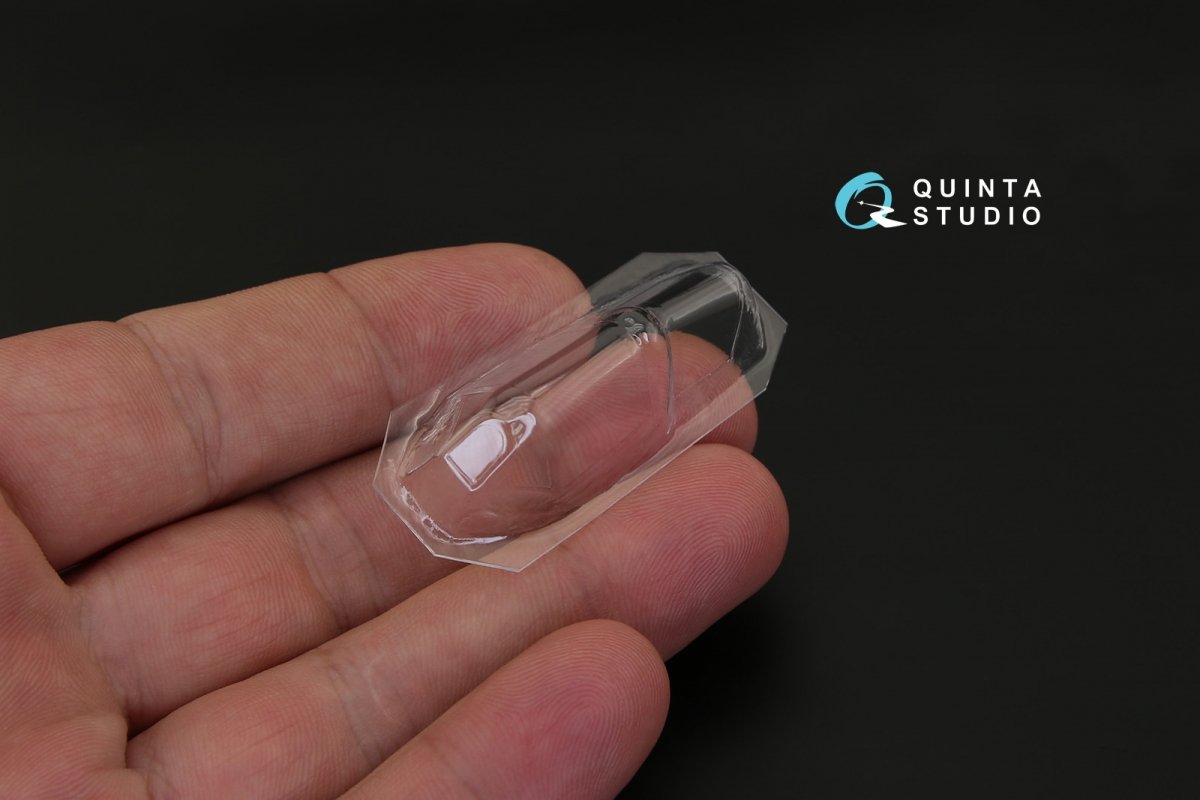 Quinta Studio QC48015 La-9/11 vacuformed clear canopy (for ARK kit) 1/48 – imagen 4