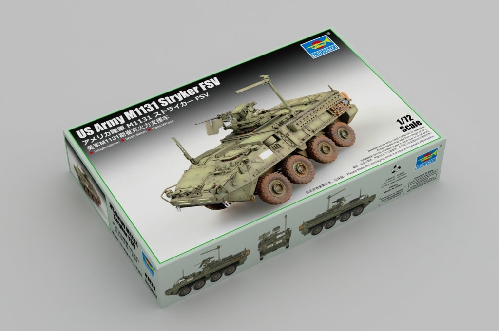 Trumpeter 07424 M1131 Stryker Fire Support Vehicle 1/72 – zdjęcie 2