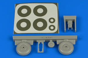 Aires 7365 Wellington wheels &amp;amp; paint masks (late) 1/72 AIRFIX