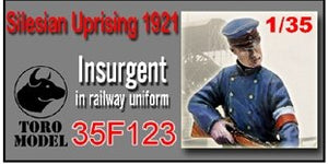 ToRo Modèle 35F123 Insurrection de Silésie 1921 Insurgé en uniforme de cheminot 1/35 – image 2