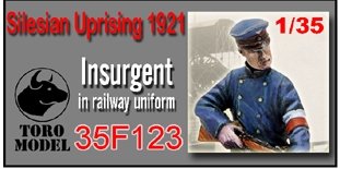 ToRo Modèle 35F123 Insurrection de Silésie 1921 Insurgé en uniforme de cheminot 1/35 – image 2
