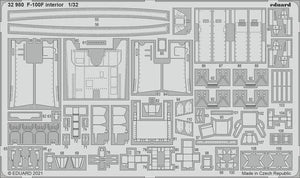Eduard 32980 F-100F interior for TRUMPETER 1/32 – Bild 2