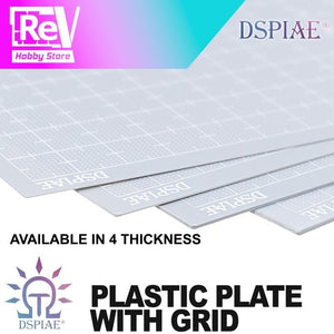 DSPIAE PC-10GY Plastic Card For Modelling 1.0mm - Plastikowa płytka – imagen 2