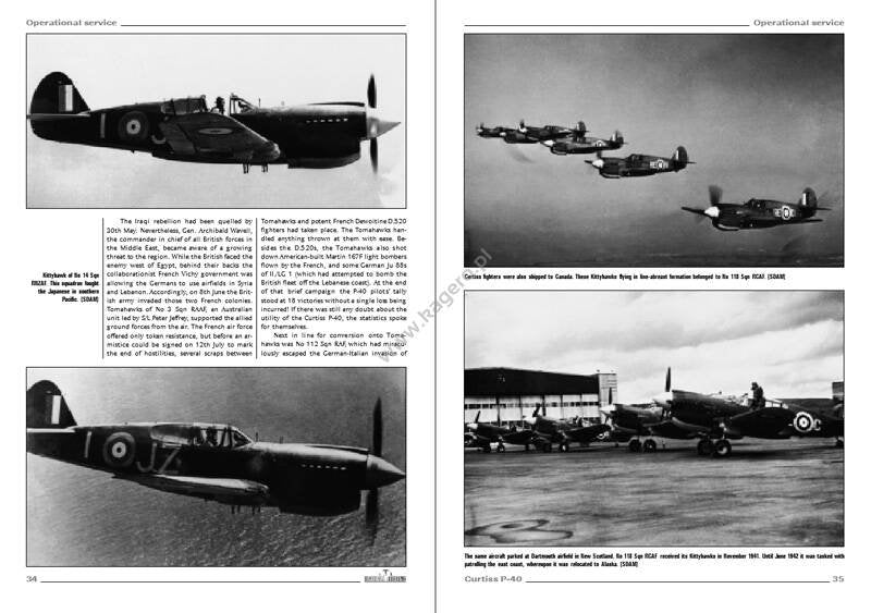 Kagero 3036 Curtiss P-40 vol. I EN – immagine 2