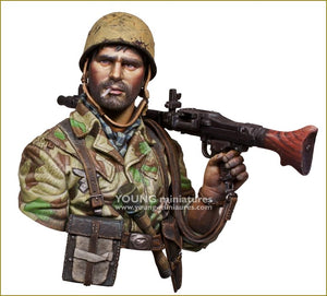 Young Miniatures YM1892 WWII German Paratroopers 1/10 – Bild 2