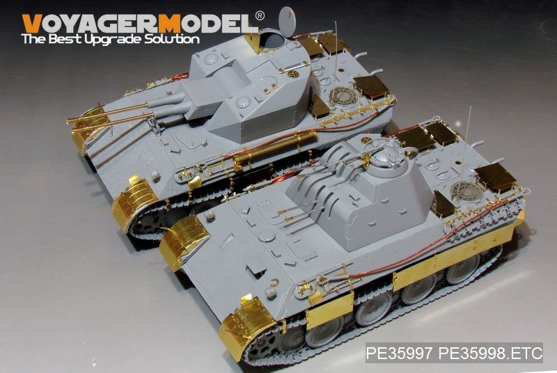 Voyager Model PE35997 WWII German FlaKPanzer V COELIAN Basic For TAKOM 2105 1/35 – immagine 18