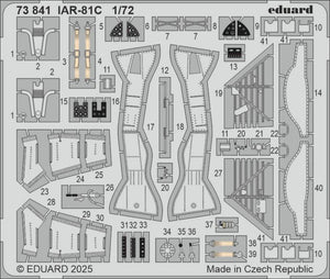 Eduard 73841 IAR-81C detail set IBG 1/72