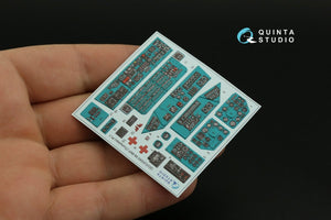 Quinta Studio QD35065 Mi-8MT 3D-Printed &amp;amp; coloured Interior on decal paper (Trumpeter) 1/35 – immagine 2