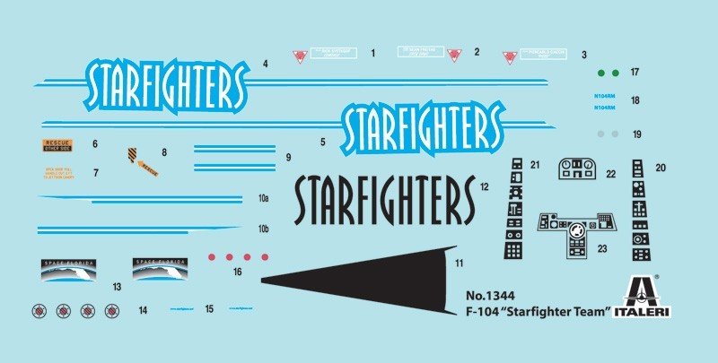 Italeri 1344 Starfighters F-104G 1/72 – imagen 3