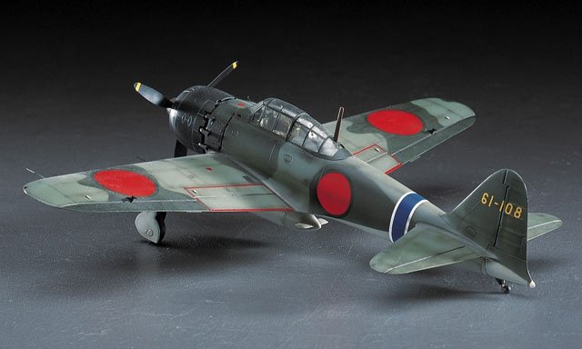 Hasegawa JT23 Mitsubishi A6M Zero fighter type 52 1/48 – Bild 2