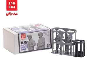 Gloria F48004 USMC LHA/LHD Ground Crew 2 figures 1/48 – imagen 3