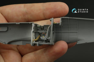 Intérieur imprimé en 3D et coloré sur papier décalcomanie Quinta Studio QD48136 Spitfire Mk.V (Tamiya) 1/48 – image 11