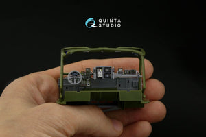 Quinta Studio QDS-35068 KAMAZ-43509 3D-Printed &amp;amp; coloured Interior on decal paper (Zvezda) (Small version) 1/35 – zdjęcie 5