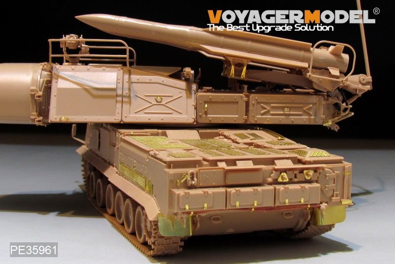 Kit de modernisation Voyager Model PE35961 pour système de missiles de défense aérienne russe moderne 9K37M1 BUK, compatible avec le modèle MENG SS-014 au 1/35 – image 9
