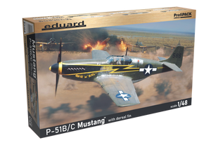 Eduard 82108 P-51B/ C Mustang w/ dorsal fin 1/48