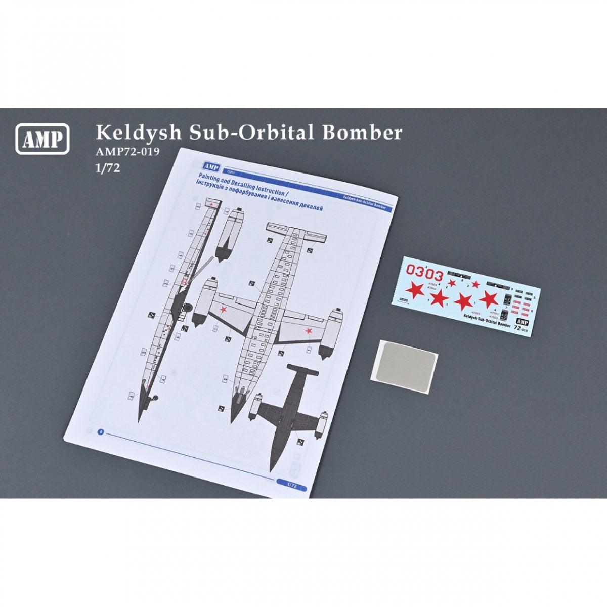 AMP 72019 Keldysh Sub-Orbital Bomber 1/72 – zdjęcie 6