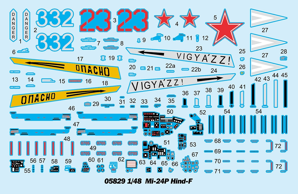 Trumpeter 05829 Mi-24P Hind-F 1/48 – zdjęcie 5