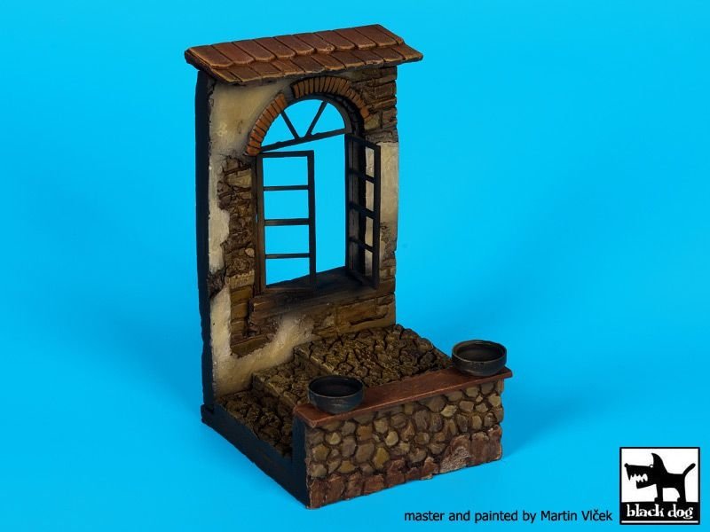 Black Dog D35067 House window base 1/35 – immagine 4