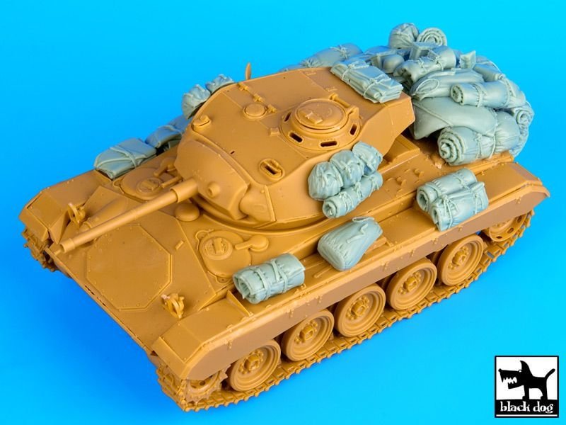 Black Dog T35070 M24 Chaffe accessories set 1/35 – immagine 3