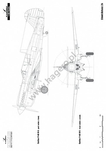 Kagero 7037 Curtiss P-40 F,K,L,M,N models EN/PL – Bild 2