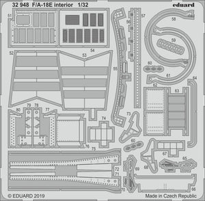 Intérieur Eduard 32948 F/ A-18E 1/32 REVELL – image 2