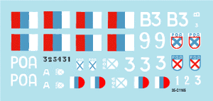 Star Decals 35-C1165 Axis Tank Mix # 4 1/35 – Bild 2