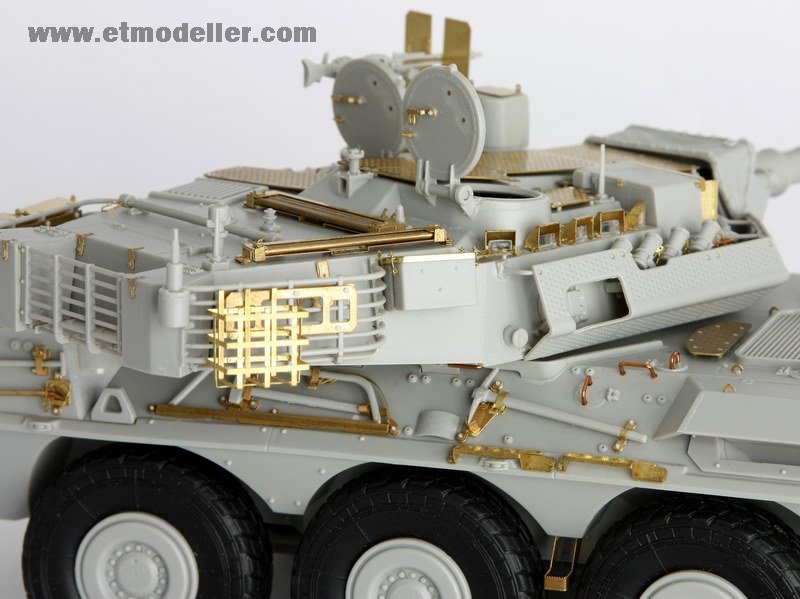 E.T. Model E35-003 Modern Spanish Army VRC-105 Centauro RCV (For TRUMPETER 00388) 1/35 – Bild 8