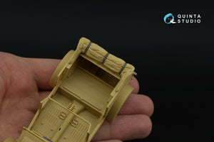 Quinta Studio QD35141 Kubelwagen Type 82 3D-Printed &amp;amp; coloured Interior on decal paper (Tamiya) 1/35 – imagen 8