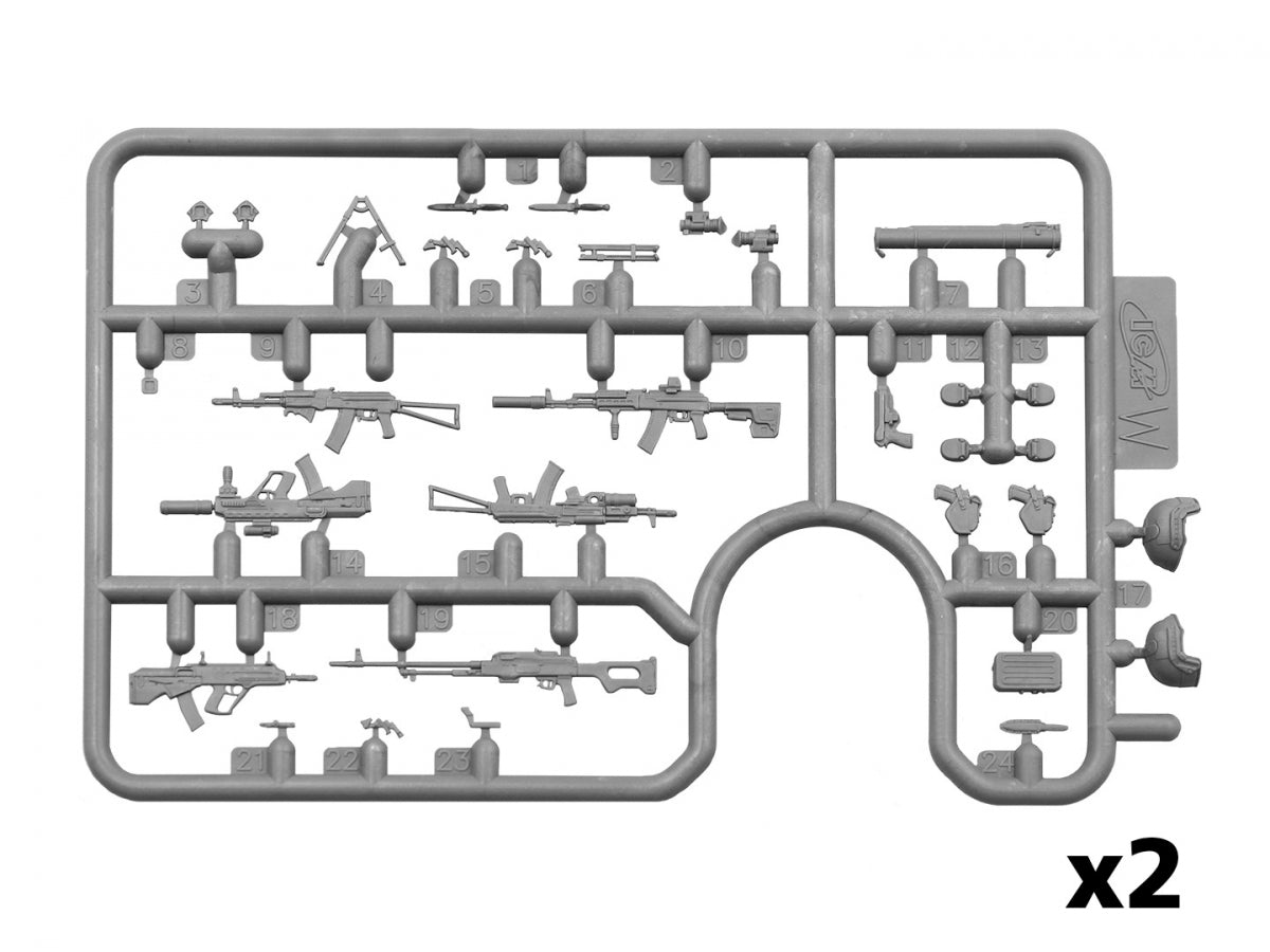 ICM 35749 Infantry weapons and chevrons Armed Forces of Ukraine 1/35 – imagen 6