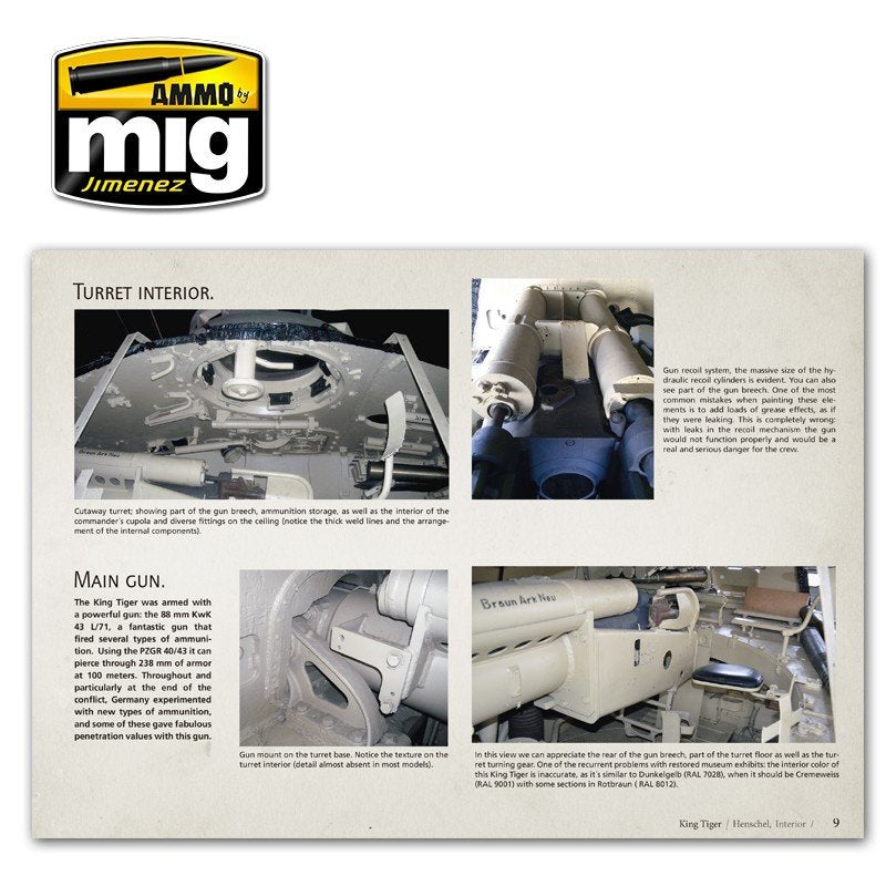 AMMO de Mig Jimenez 6022 KING TIGER - GUIDE DU MODÉLISTE VISUEL (Anglais) – image 4