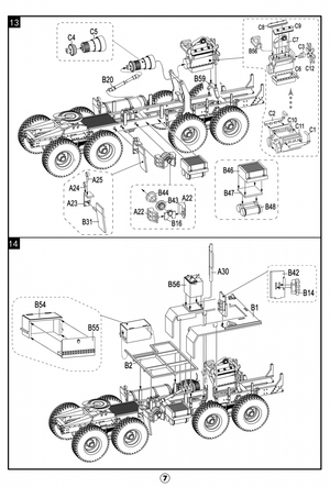 Modelcollect UA72361 USA M983A2 HEMTT Tractor &amp;amp; M870A1 Semi-trailer 1/72 – imagen 16